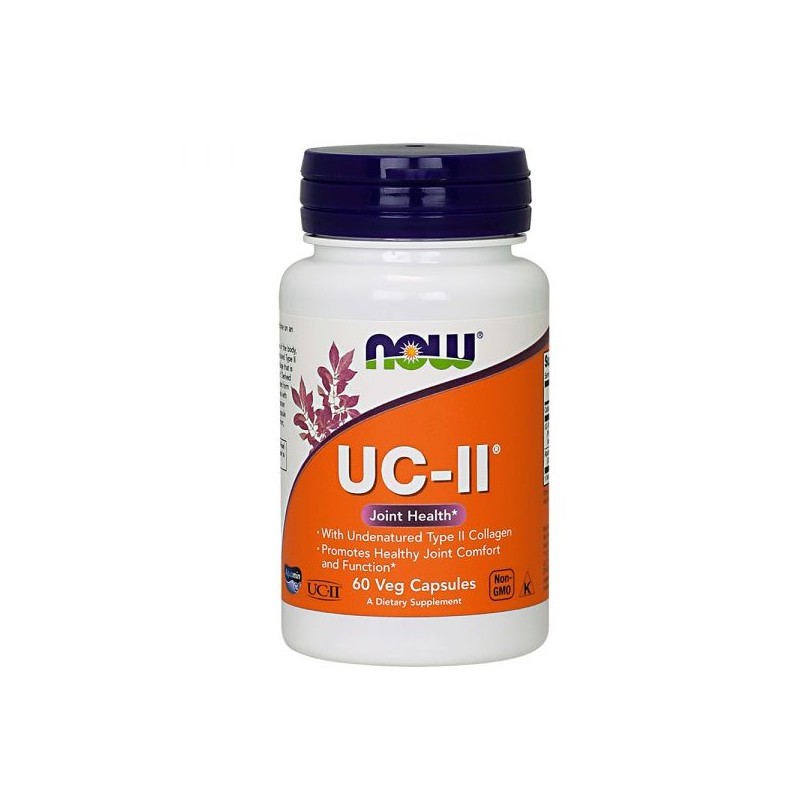 Now UC II Collagen 40mg 60 cápsulas vegetais