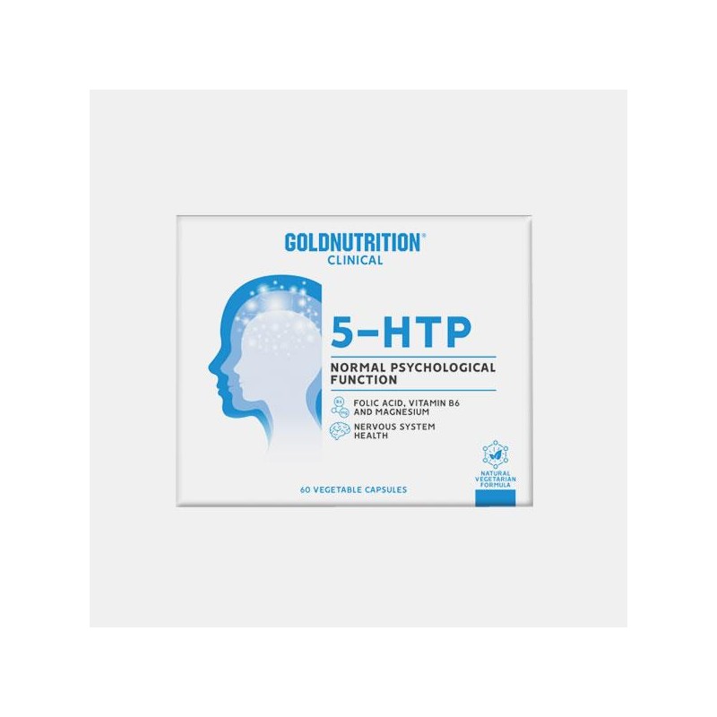 Gold Nutrition 5-HTP 60 cápsulas