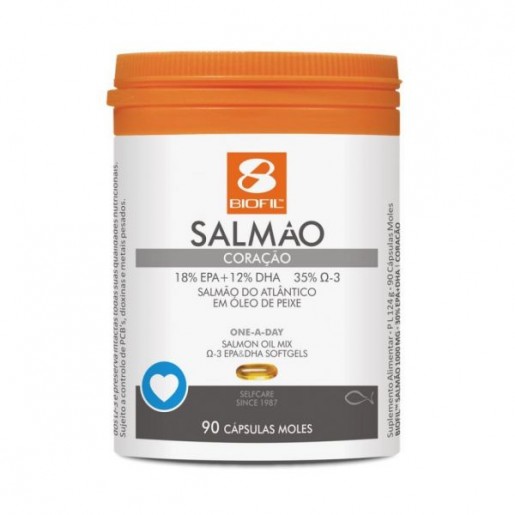 Biofil Óleo de salmão 1000Mg 90 Cápsulas