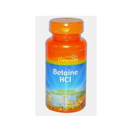 Thompson Betaine HCl 90 comprimidos
