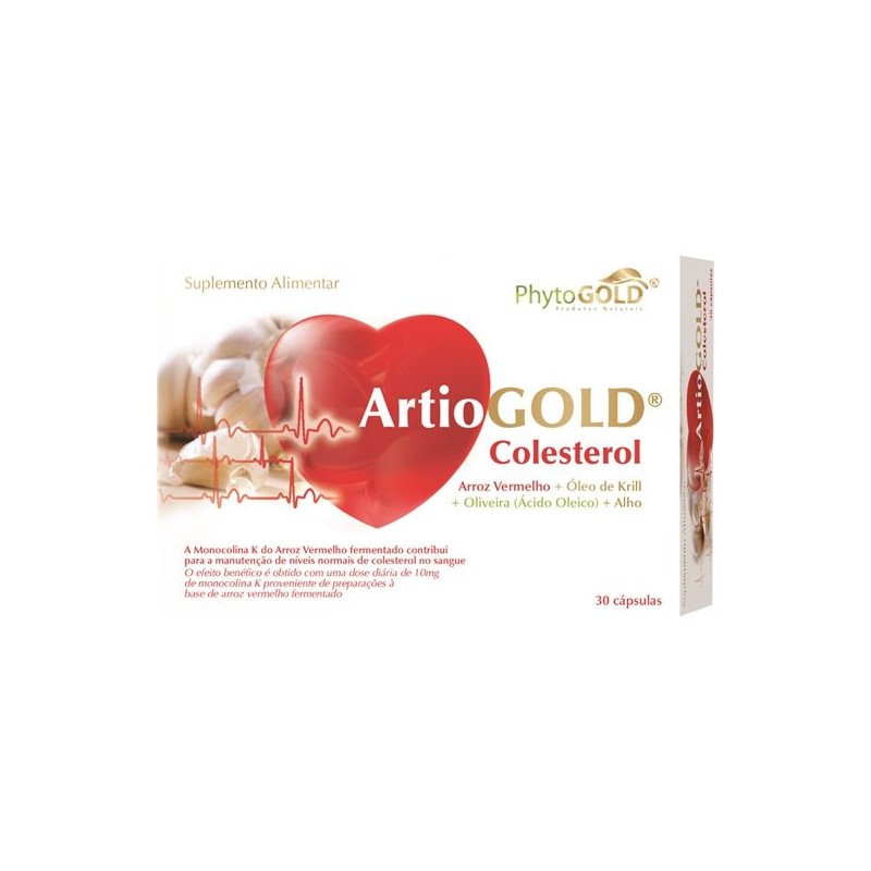 Phytogold Artiogold Colestrol 30 cápsulas