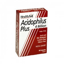 Health Aid ACIDOPHILUS PLUS 30 Cápsulas