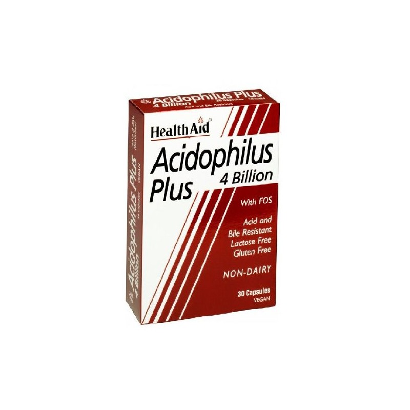 Health Aid ACIDOPHILUS PLUS 30 Cápsulas