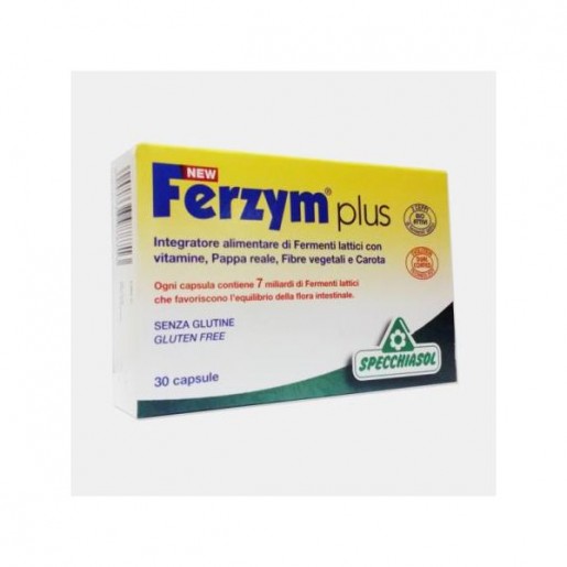 Specchiasol Ferzym Plus 30 cápsulas