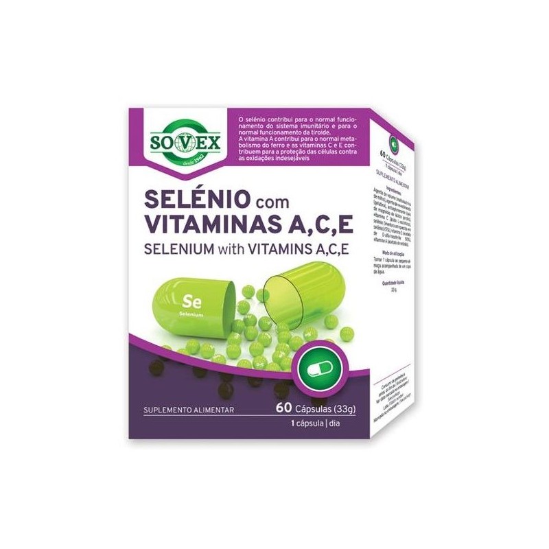 Sovex Selenio Ace 60 Cápsulas