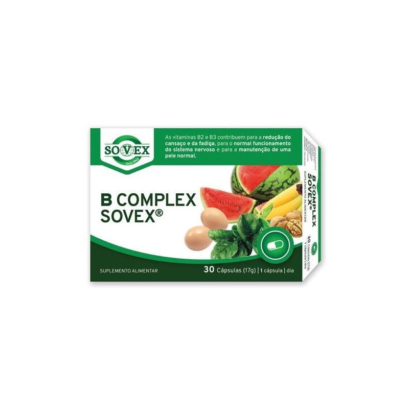 Sovex B Complex 30 Cápsulas