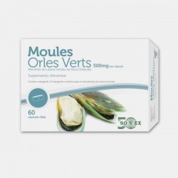 Sovex Mexilhão de Lábios Verdes 500mg 60 cápsulas