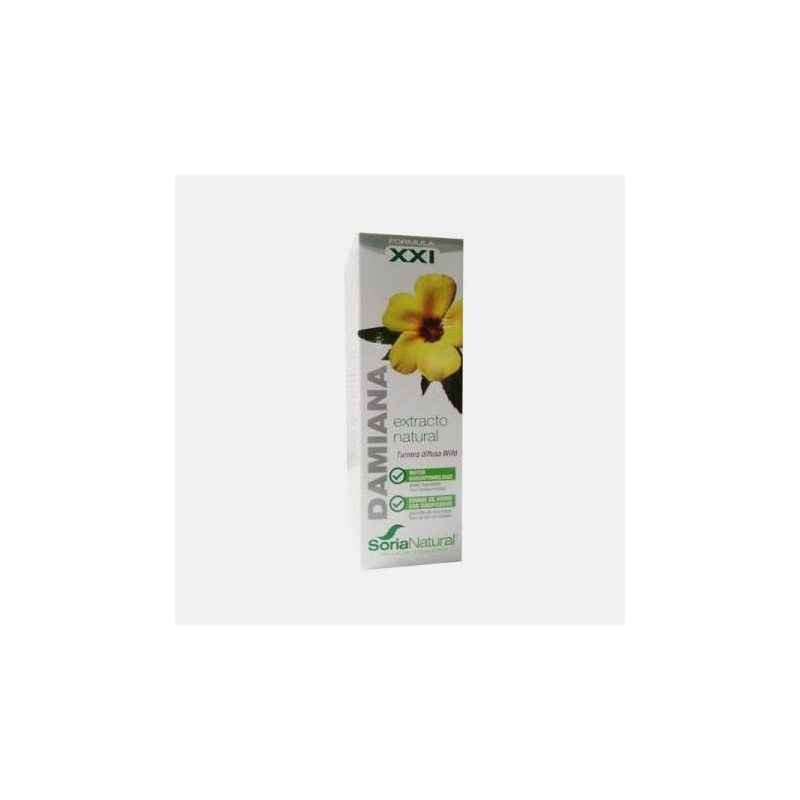 Soria Natural Extracto Natural Formula XXI Damiana 50ml