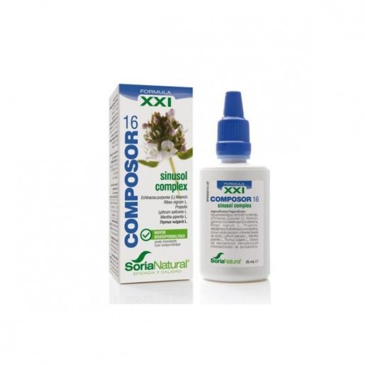 Soria Natural Composor 16 Sinusol Complex 25ml