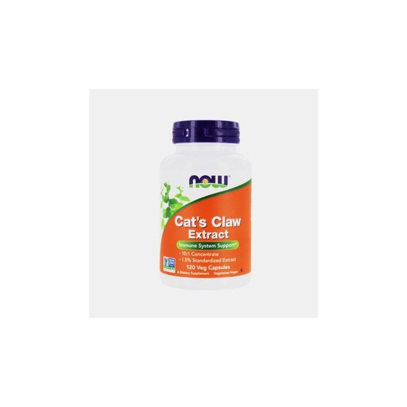 Now Cat's Claw 120 Cápsulas
