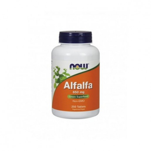 Now Alfalfa 650mg 250 Comprimidos