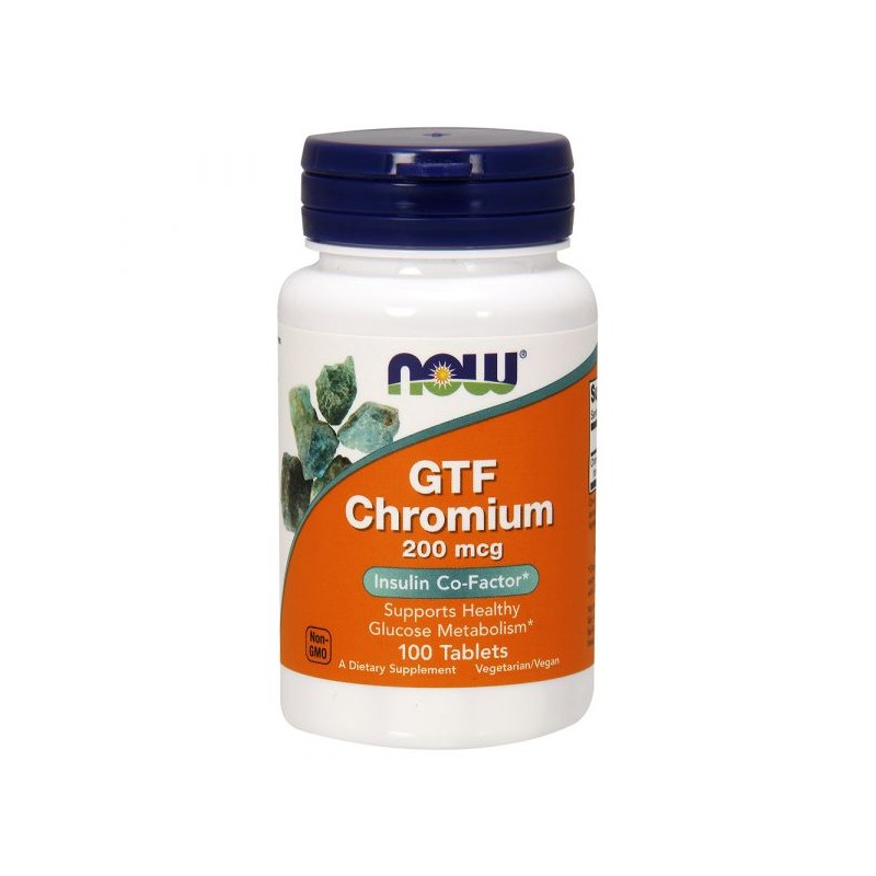 Now GTF Chromium 100 comprimidos