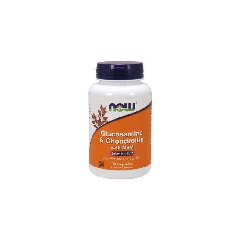 Now Glucosamine, Chondroitin & MSM 90 cápsulas