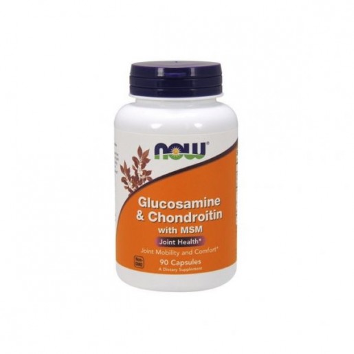 Now Glucosamine, Chondroitin & MSM 90 cápsulas