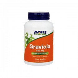 Now Graviola 500mg 100 cápsulas