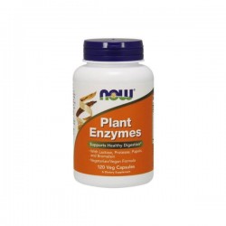 Now Plant Enzymes 120 cápsulas