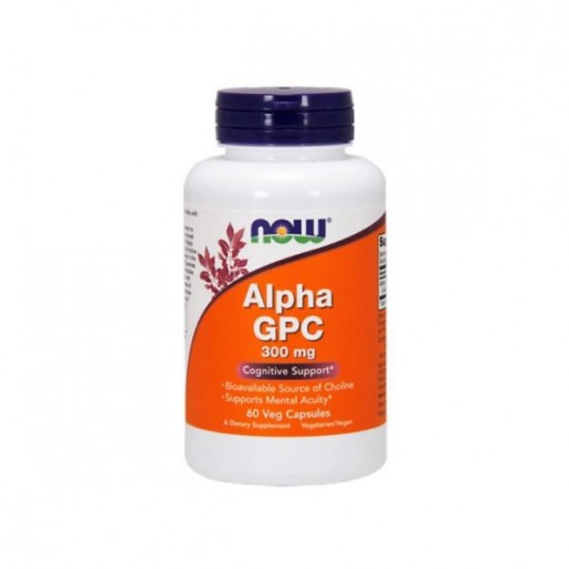 Now Alpha GPC 60 cápsulas vegetais