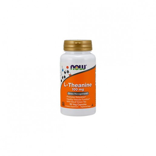 Now L-Theanine 100mg 90 cápsulas