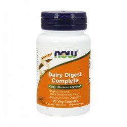 Now Dairy Digest Complete 90 cápsulas vegetais