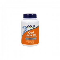 Now Cod Liver Oil 1000mg 90 Cápsulas