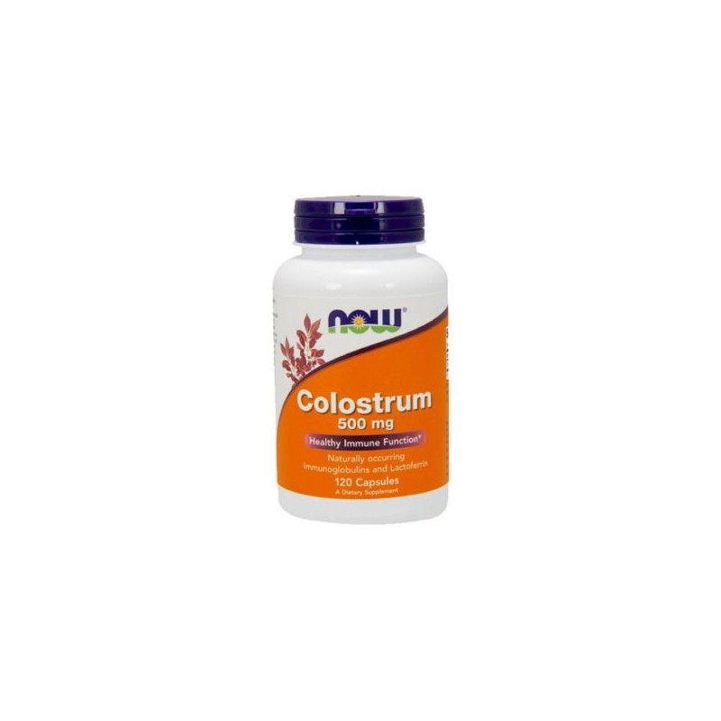 Now Colostrum 500mg 120 cápsulas