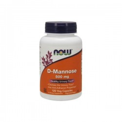Now D-Mannose 500mg 120 cápsulas