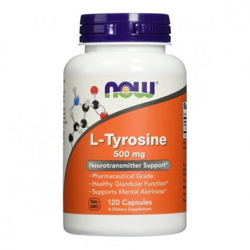 Now L-Tyrosine 500mg 120 cápsulas