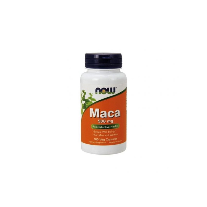 Now Maca 500mg 100 Cápsulas
