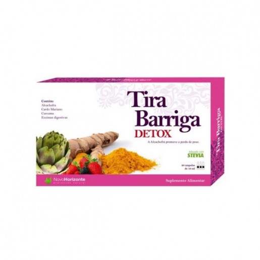 Novo Horizonte Tira Barriga Detox 20 Ampolas