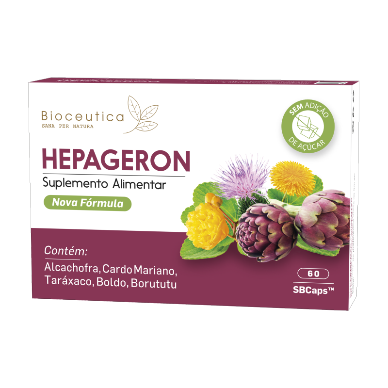 Bioceutica - Hepageron 60 Cápsulas