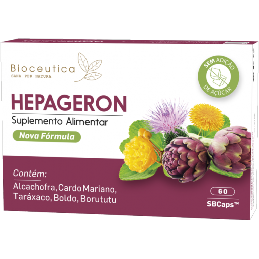 Bioceutica - Hepageron 60 Cápsulas