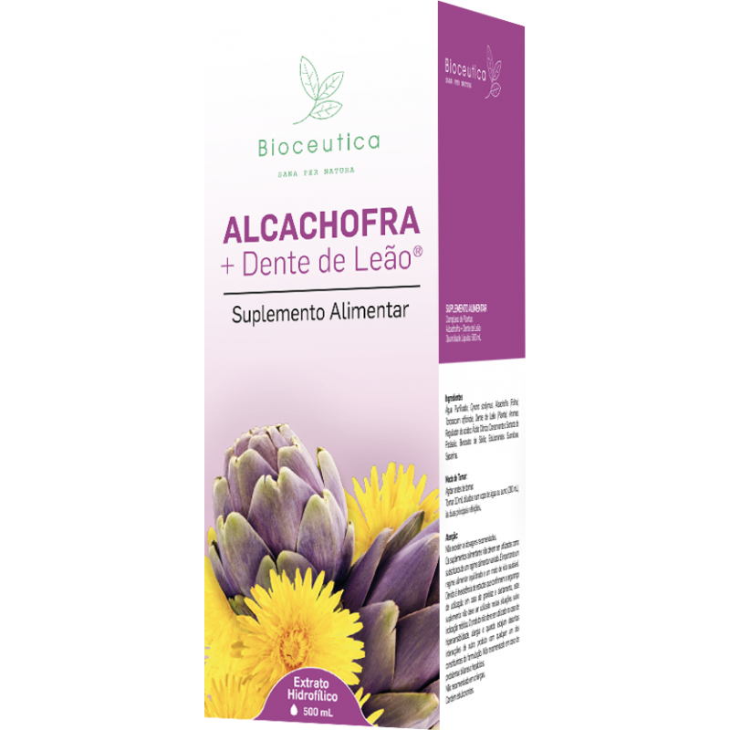 Bioceutica - Alcachofra + Dente de Leão 500ml