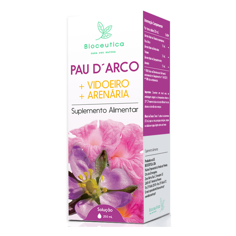 Bioceutica - Pau D'Arco + Vidoeiro + Arenária 250ml