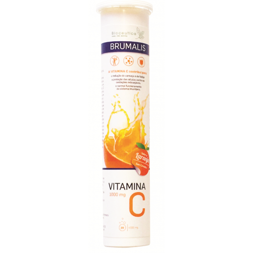 Brumalis - Vitamina C 20 pastilhas efervescentes