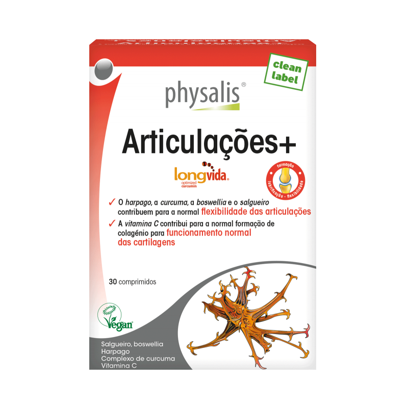 Physalis - Articulações + 30 Comprimidos