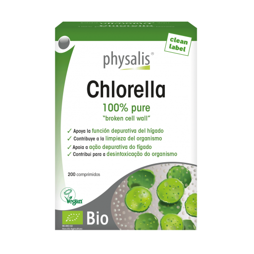 Physalis - Chlorella 200 Comprimidos