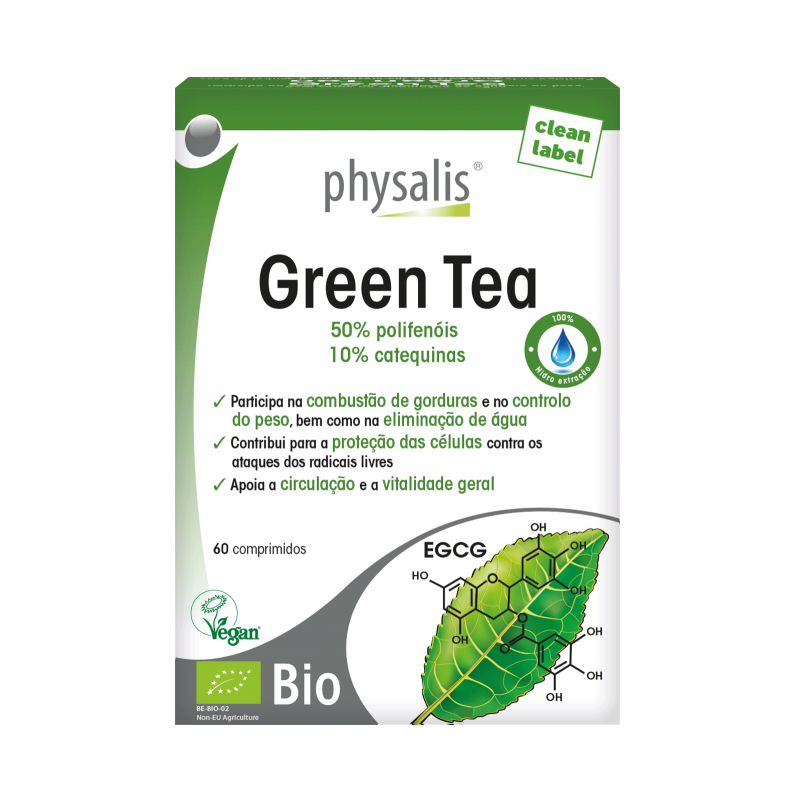 Physalis - Green Tea 60 Comprimidos