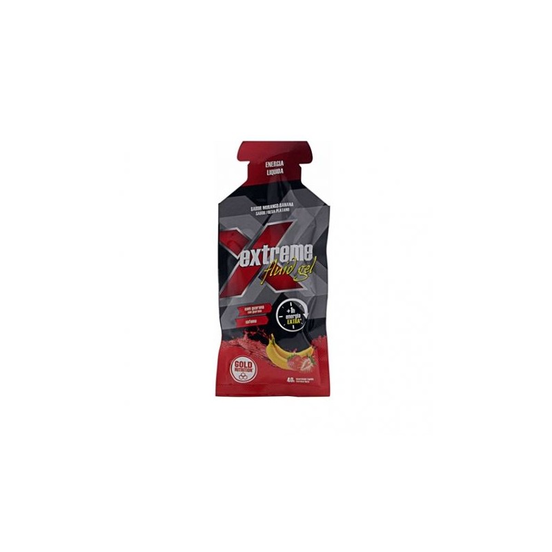 Gold Nutrition Extreme Fluid Gel 40g Morango/Banana