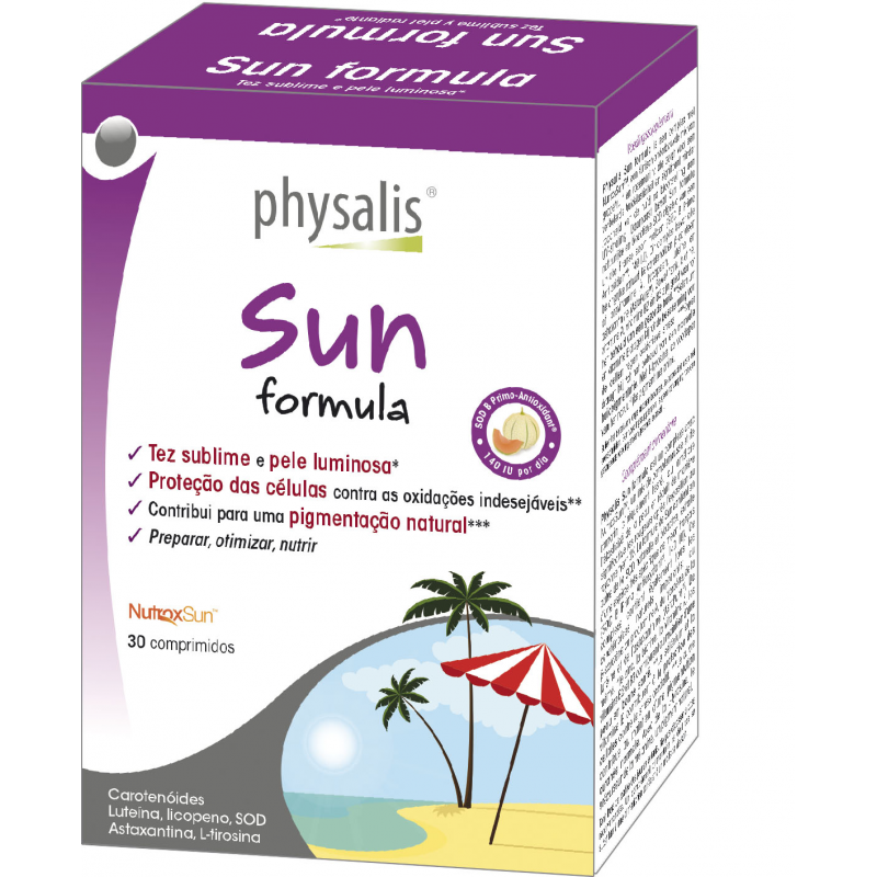 Physalis - Sun Formula 30 Comprimidos