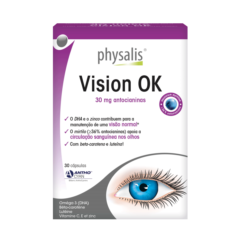 Physalis - Vision OK 30 Cápsulas