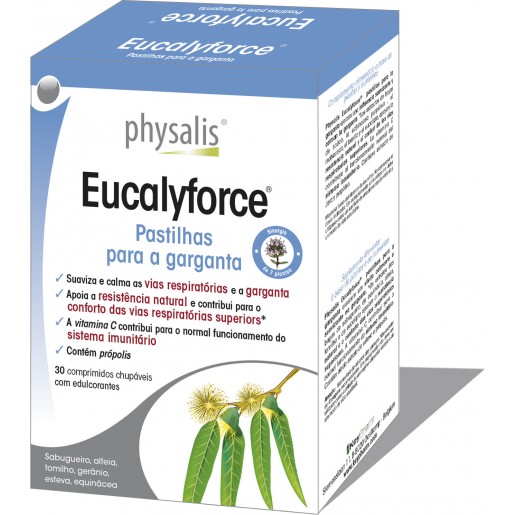 Physalis - Eucalyforce 30 Pastilhas