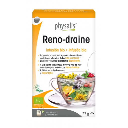 Physalis - Reno-Draine Infusão BIO 20 Saquetas