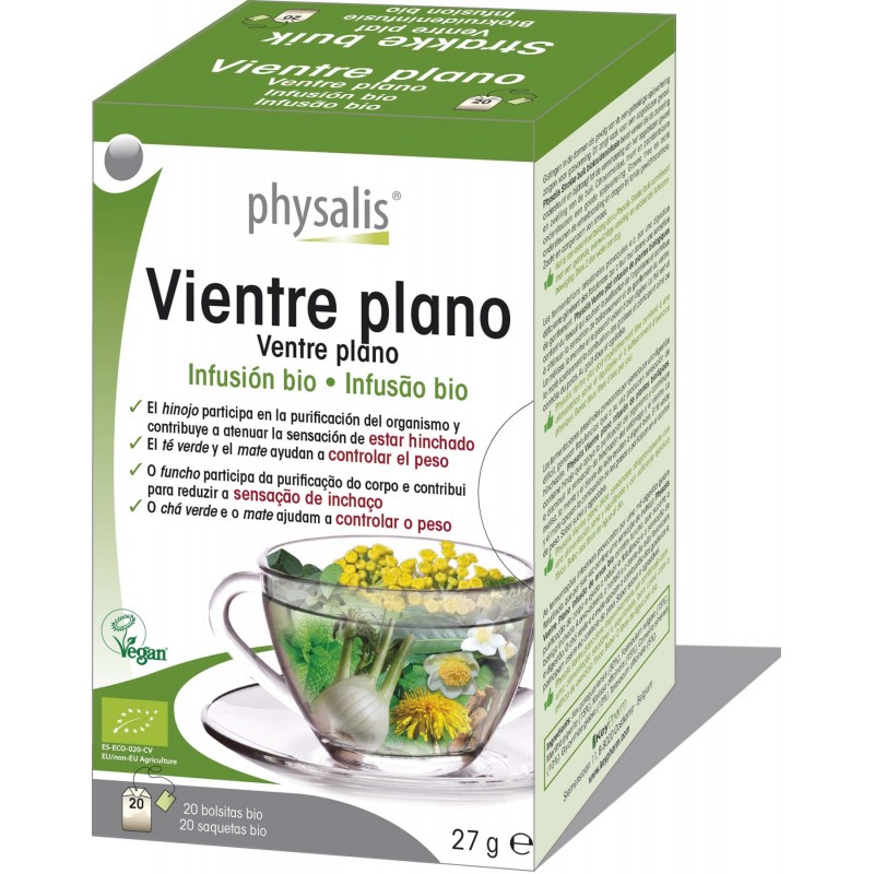 Physalis - Ventre Plano Infusão BIO 20 Saquetas