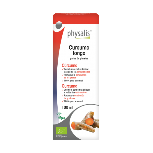 Physalis - Curcuma Longa Gotas BIO 100ml