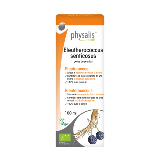 Physalis - Eleutherococcus Senticosus Gotas BIO 100ml