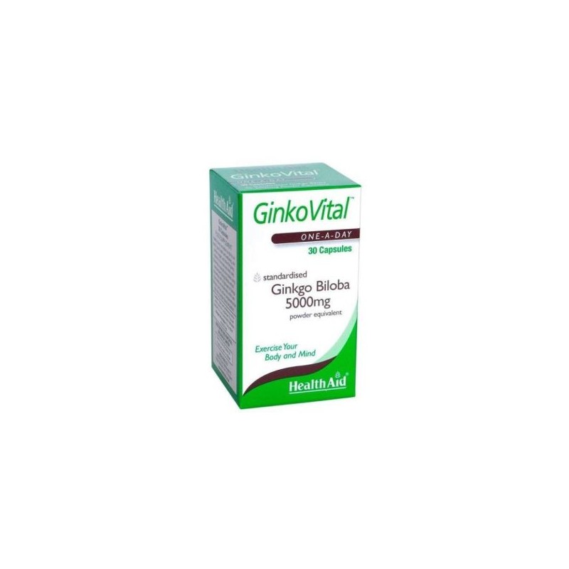 Health Aid Ginko Vital 30 cápsulas