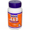 Now A & D 10000/400 IU 100 Cápsulas