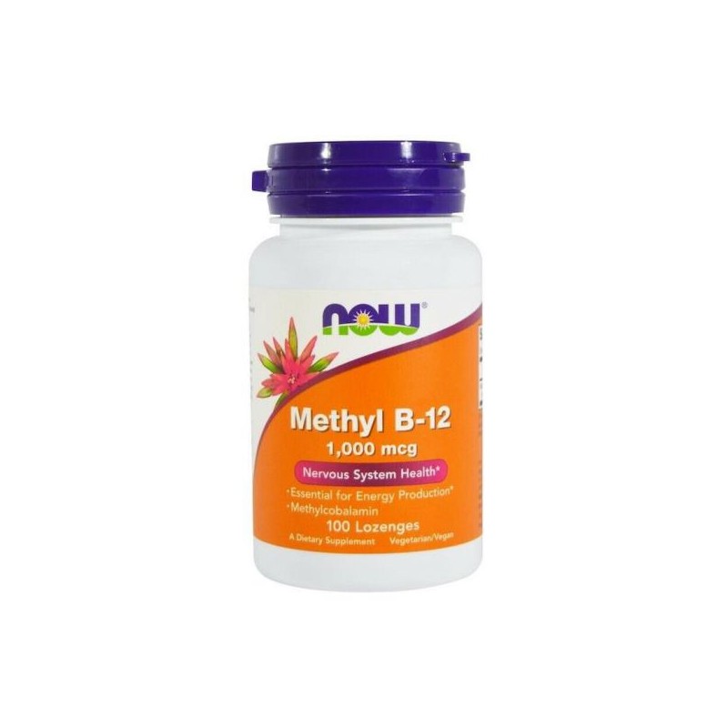 Now Methyl B-12 1000mcg 100 Comprimidos