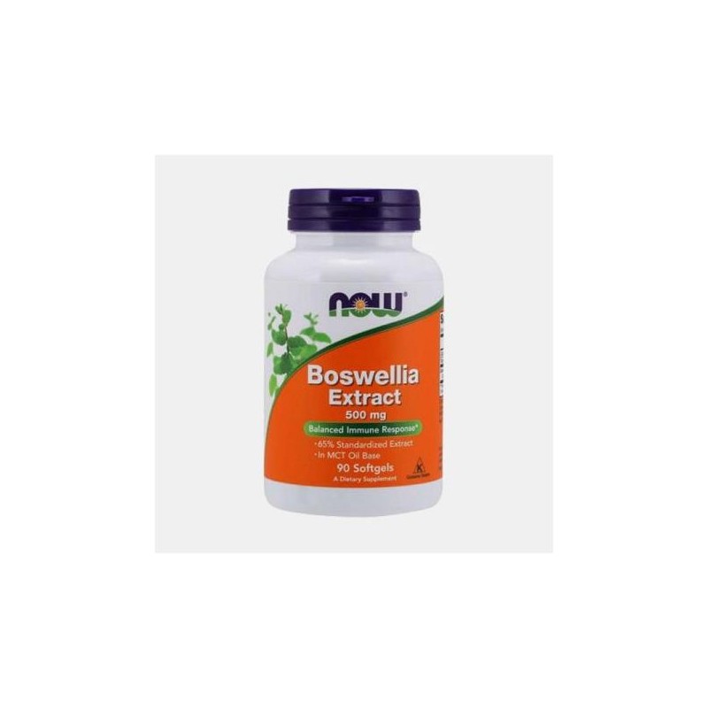 Now Boswellia Extract 500mg 90 Cápsulas