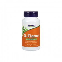 Now D-Flame 90 Cápsulas vegetais